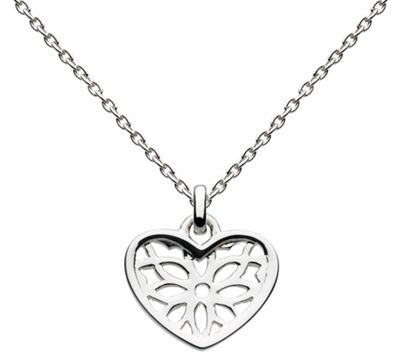 Sterling Silver Talisman Heart Necklace
